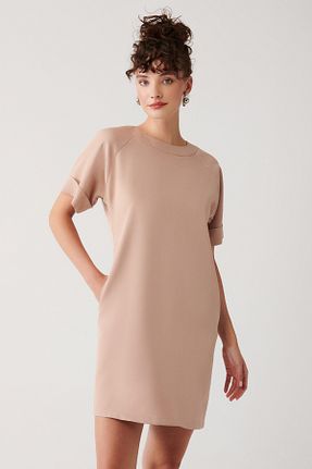 لباس بژ زنانه بافتنی Muni Muni - کد 872954748