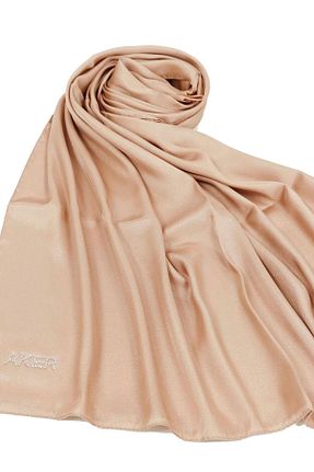 شال صورتی زنانه پلی استر Aker - کد 729888651