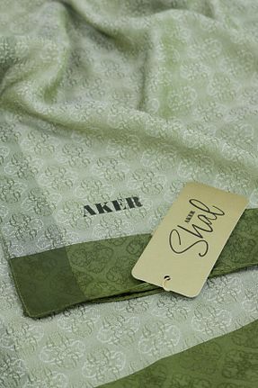 شال خاکی زنانه پلی استر Aker - کد 872959442