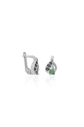 گوشواره نقره زنانه 925 عیار Ninova Silver - کد 872963283
