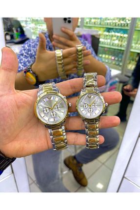 ساعت مچی طلائی زنانه 36-40 میلی متر ÇENÇEN - کد 744112985