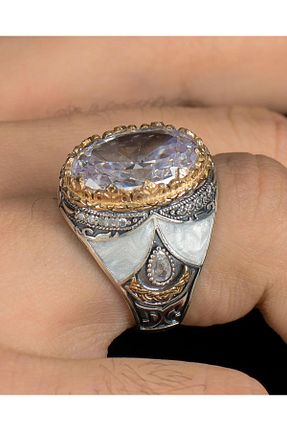 انگشتر نقره مردانه زیرکن Prestige - کد 674947544