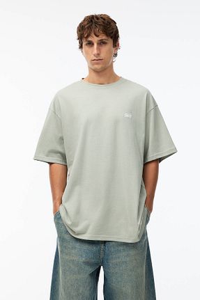 تیشرت سبز زنانه رگولار Pull & Bear - کد 874193924