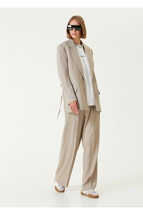 شلوار بژ زنانه ویسکون acne studios - کد 897135477