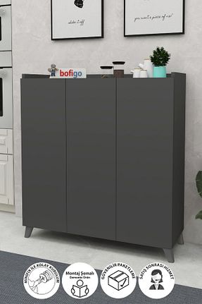 کابینت چند منظوره طوسی Suntalam Bofigo - کد 218063702