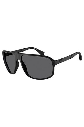 عینک آفتابی مشکی مردانه پلاریزه Emporio Armani - کد 872990775