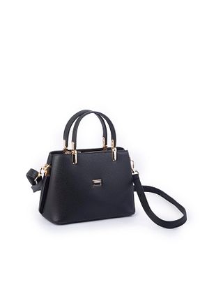 کیف پستچی مشکی زنانه چرم مصنوعی Nas Bag - کد 873002376