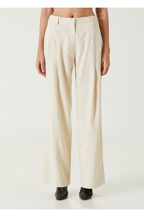 شلوار بژ زنانه کتان Helmut Lang - کد 873003018