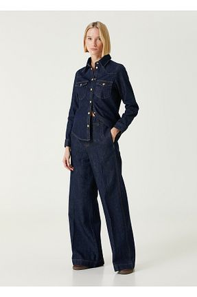 شلوار بژ زنانه پنبه ای Frame Denim - کد 873007286