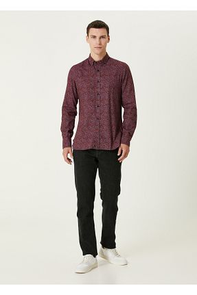 شلوار بژ مردانه پاچه تنگ Isaia - کد 873015811