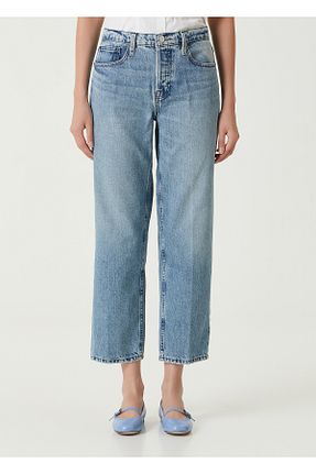 شلوار بژ زنانه پاچه لوله تفنگی Frame Denim - کد 873006941