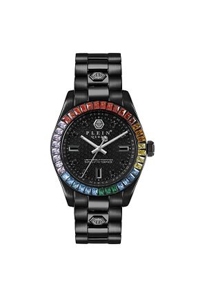 ساعت مچی مشکی زنانه 36 میلی متر PHILIPP PLEIN - کد 466810732