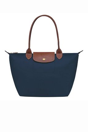 کیف دوشی سرمه ای زنانه پارچه ای Longchamp - کد 852697835
