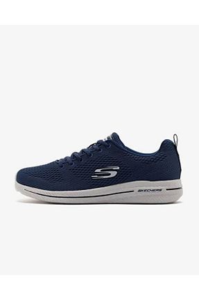 کفش اسنیکر سرمه ای مردانه بند دار Skechers - کد 808771574