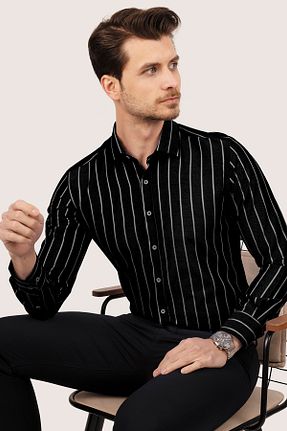 پیراهن رنگی مردانه اسلیم فیت Etikmen - کد 873035002