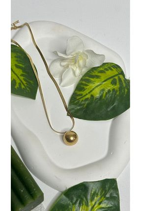 گردنبند استیل ( فولاد ) متالیک زنانه استیل ضد زنگ LOVELYSTORE - کد 873064139