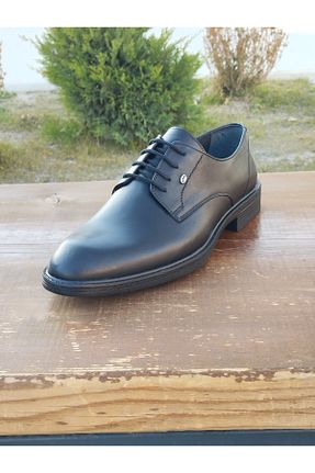 کفش کژوال مشکی مردانه چرم خالص LİCCAS - کد 873122919