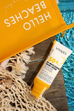 کرم ضد آفتاب صورت SPF 50 + VITAYES - کد 848072526
