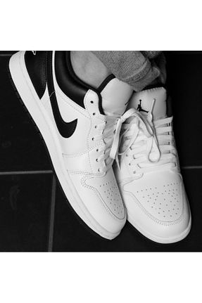 کفش اسنیکر سفید مردانه چرم اصل Nike - کد 873121738