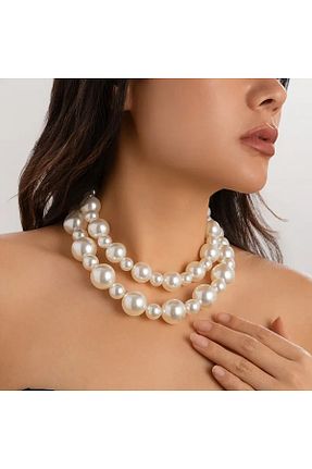 گردنبند مروارید سفید Lovisa - کد 880371611