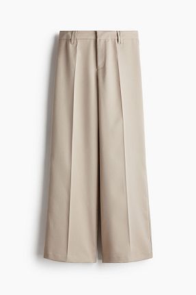 شلوار بژ زنانه پلی استر H&M - کد 873178791