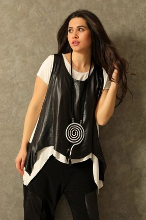جلیقه مشکی زنانه رگولار Good Miss - کد 873197154