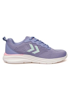 کفش اسنیکر بنفش زنانه بند دار hummel - کد 848458470