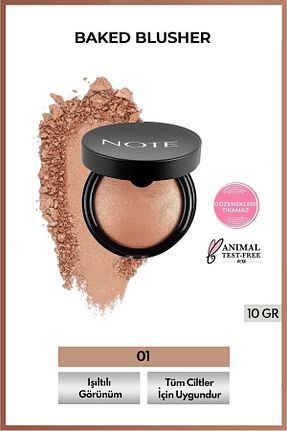 رژگونه سرمه ای Işıltılı Note Cosmetics - کد 286232746