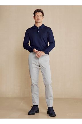 شلوار طوسی مردانه پارچه BROOKS BROTHERS - کد 873167759
