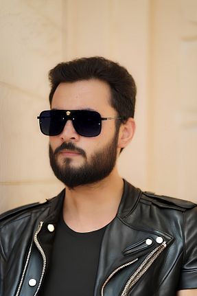 عینک آفتابی مشکی زنانه UV400 Eyesofia - کد 866653465