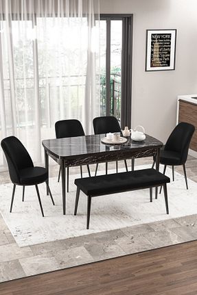 ست میز آشپزخانه مشکی Suntalam Canisa Concept - کد 191348127