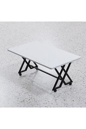 میز جلو مبلی سفید MDF makbulce - کد 870748714