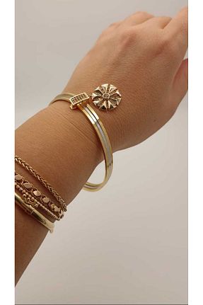 دستبند جواهر زرد زنانه زیرکن TLSMACCESORIES - کد 873289606