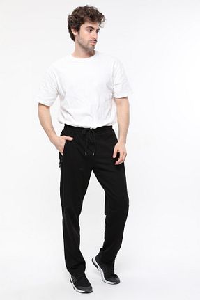 شلوار کرمگن مشکی مردانه پاچه لوله تفنگی Cramp Spor - کد 711661523