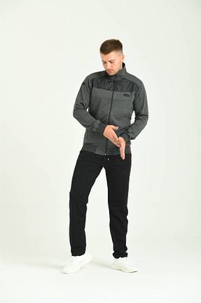ست بالاتنه و پائین تنه اسپرت طوسی مردانه Cramp Spor - کد 415754455