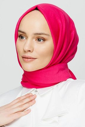 شال صورتی زنانه پنبه ای Mooncorn - کد 652855035