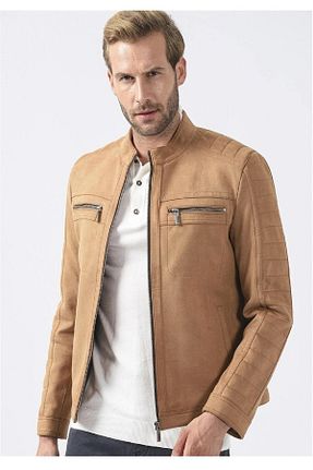 کاپشن قهوه ای مردانه اسلیم فیت Pierre Cardin - کد 784147443