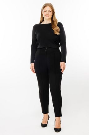 شلوار مشکی زنانه بافتنی Moda İlgi - کد 873364389