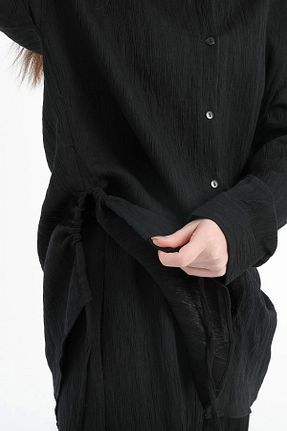 پیراهن مشکی زنانه رگولار GIDY - کد 873359980