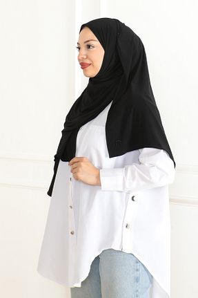 شال مشکی زنانه پلی استر Molly Nelly - کد 873396688