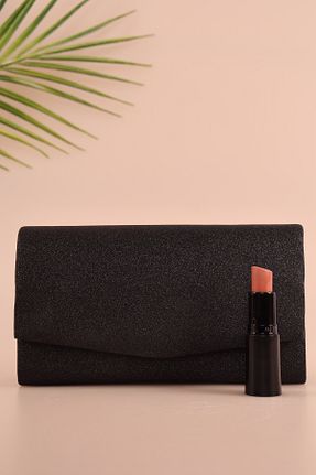 کیف مجلسی مشکی زنانه چرم مصنوعی weem bag - کد 871671949