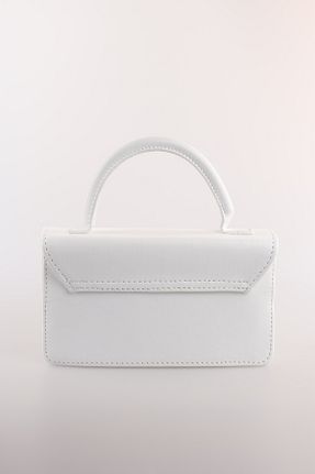 کیف پورتفوی و کلاچ سفید زنانه weem bag - کد 868567899
