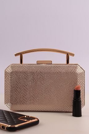 کیف مجلسی متالیک زنانه چرم مصنوعی weem bag - کد 871672824