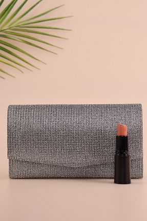 کیف مجلسی طلائی زنانه چرم مصنوعی weem bag - کد 871671727