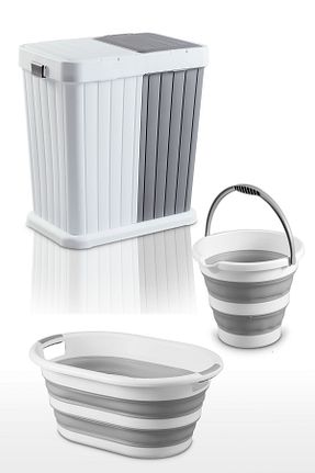 سبد لباس رنگی پلاستیک plastyol - کد 873483896