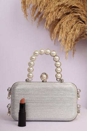 کیف مجلسی زنانه چرم مصنوعی weem bag - کد 873410062
