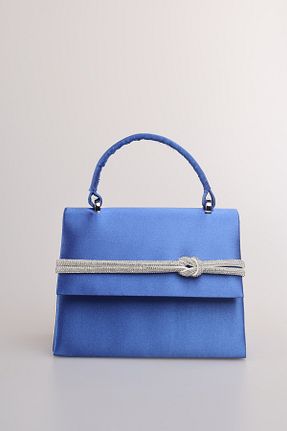 کیف مجلسی سرمه ای زنانه چرم مصنوعی weem bag - کد 868566854