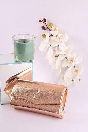 کیف مجلسی متالیک زنانه چرم مصنوعی weem bag - کد 871671824
