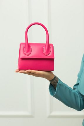 کیف پورتفوی و کلاچ صورتی زنانه weem bag - کد 868566833