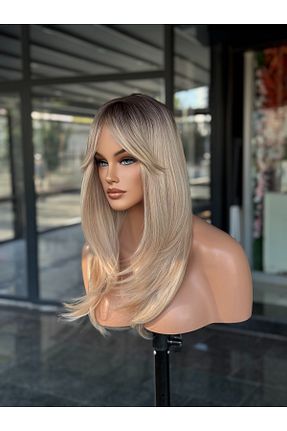 کلاه گیس زرد زنانه Fenomen Peruk - کد 873481582